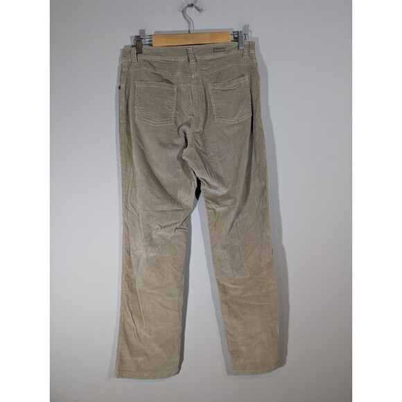 Woolrich Women Corduroy High Rise Straight Leg Pants Sz 4 Barn Core Country - Picture 2 of 7